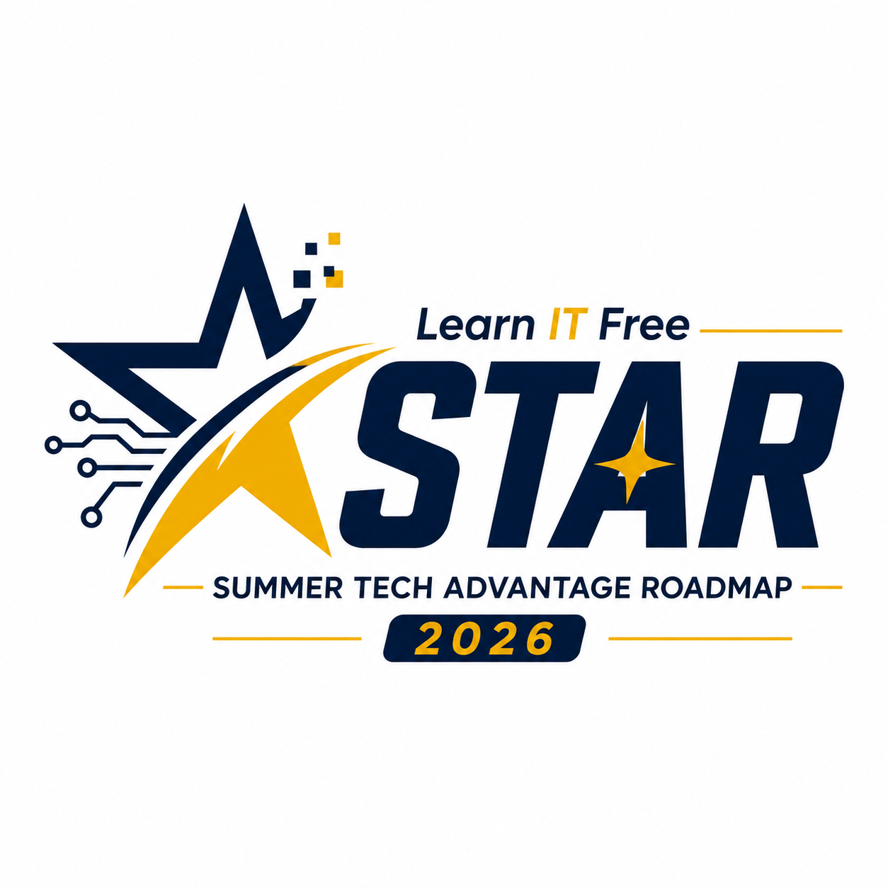 Learn IT FREE - Star logo
